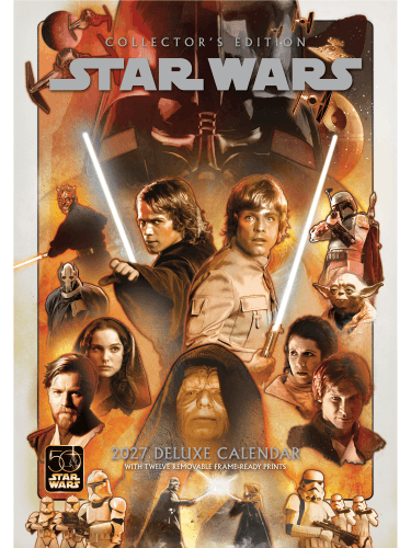 Kalender Star Wars Classic Deluxe 2027 (A3)