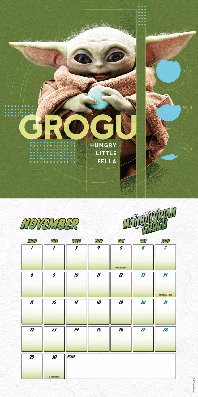 Kalender Star Wars: The Mandalorian and Grogu 2027
