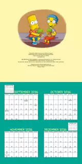 Kalender The Simpsons 2027