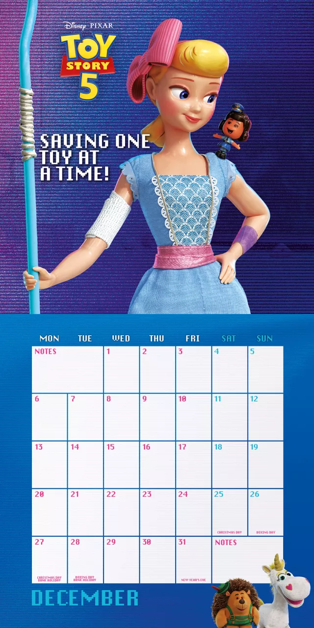 Kalender Toy Story 5 (2027)