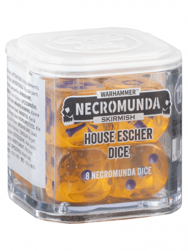 Würfel Warhammer Necromunda - House Escher (8 Stk)