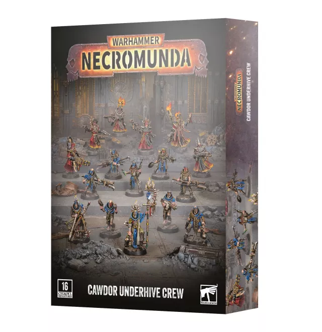 Warhammer Necromunda - Cawdor Underhive Crew (16 Figuren) - Brettspiel