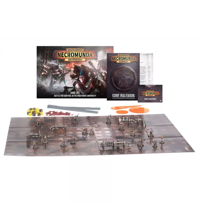 Warhammer Necromunda - Skirmish Core Set: Battle for Survival in The Nightmare Undercity - Brettspiel