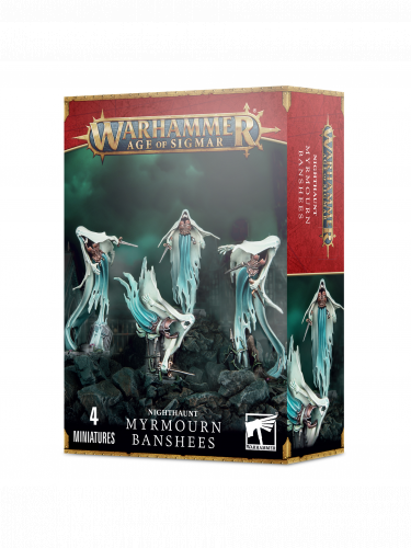 W-AOS: Nighthaunt Myrmourn Banshees (4 Figuren)