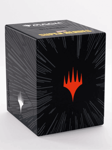 Kartenbox Gamegenic - Marvel Super Heroes - Bastion 100+ XL Comic Burst Black