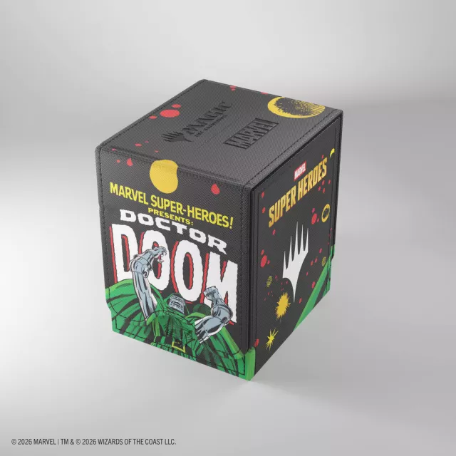 Kartenbox Gamegenic - Marvel Super Heroes - Squire 100+ XL Convertible Doctor Doom - Magic The Gathering