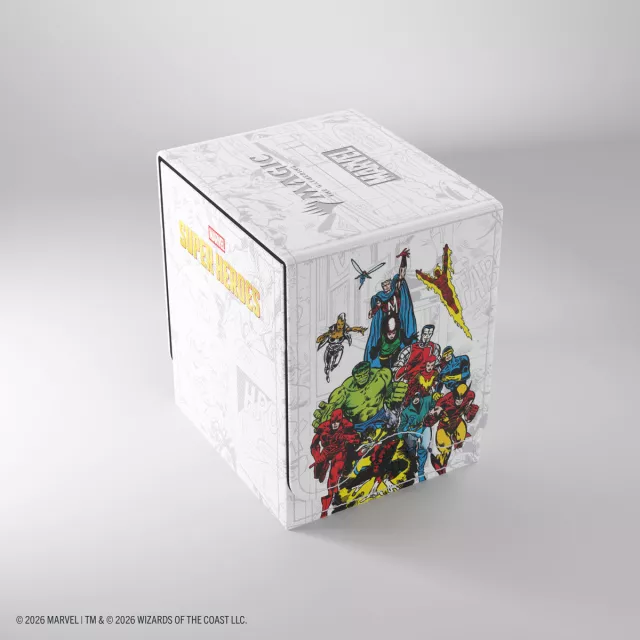 Kartenbox Gamegenic - Marvel Super Heroes - Squire 100+ XL Convertible Marvel Age - Magic The Gathering