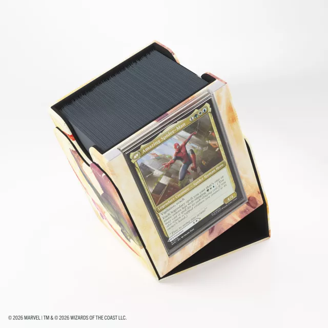 Kartenbox Gamegenic - Marvel Super Heroes - Squire Plus 100+ XL Convertible Door of Destinies - Kartenboxen