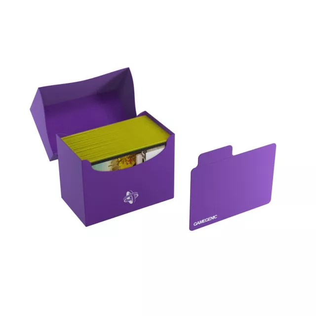 Kartenbox Gamegenic - Side Holder 80+ Purple - Kartenboxen