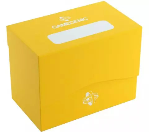 Kartenbox Gamegenic - Side Holder 80+ Yellow - Kartenboxen