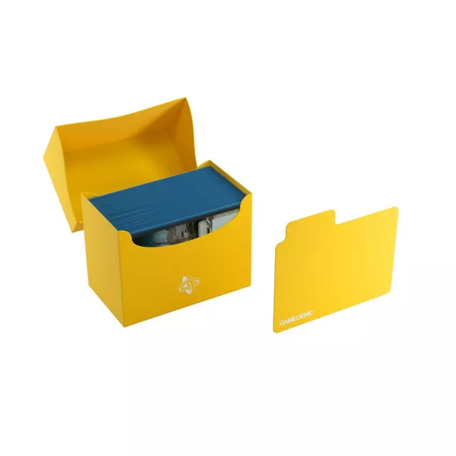 Kartenbox Gamegenic - Side Holder 80+ Yellow - Kartenboxen