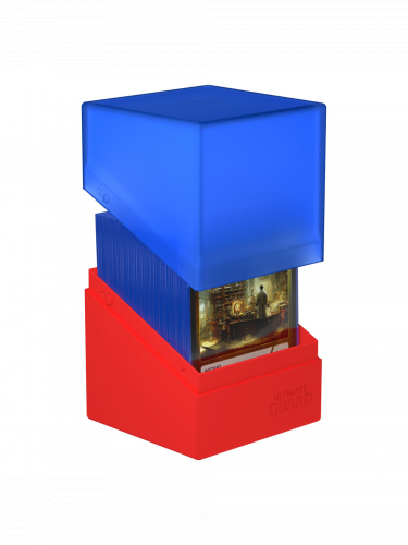 Kartenbox Ultimate Guard - Boulder Deck Case Blue/Red (100+)