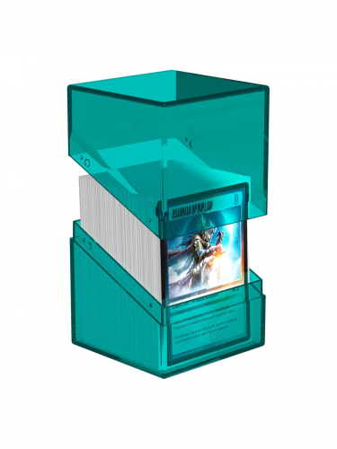 Kartenbox Ultimate Guard - Boulder Deck Case Clear Malachite (100+)