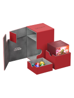 Kartenbox Ultimate Guard - FlipNTray Deck Case 100+ Standard Size XenoSkin Red