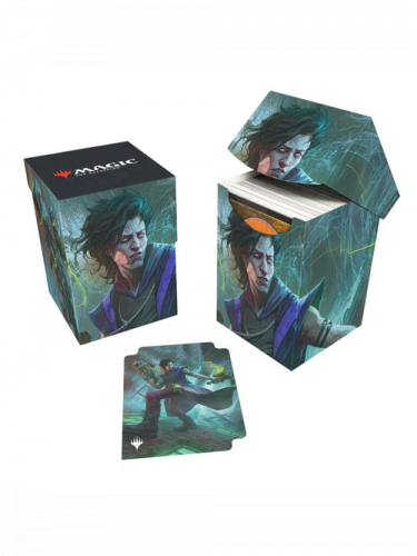 Kartenbox Ultra PRO - Magic: The Gathering: Duskmourn Winter, Cynical Opportunist (Doppelte Belichtung Kunst)