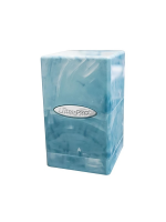 Kartenbox Ultra Pro - Marble Satin Tower (Light Blue/White)