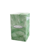 Kartenbox Ultra Pro - Marble Satin Tower (Lime Green/White)