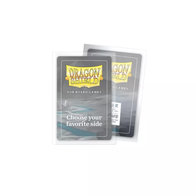 Kartenhüllen Dragon Shield - Board Game Sleeves American Mini Clear/Non-Glare (100 Stk.) dupl