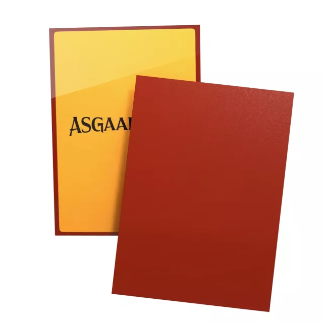 Schutzhüllen für Karten Dragon Shield - Asgaardian Sleeve: Fiery Red Standard (104 Stk.)