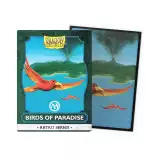 Schutzhüllen für Karten Dragon Shield - Brushed Art Retro Series Birds of Paradise (100 Stk) - Magic The Gathering