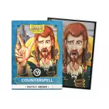 Schutzhüllen für Karten Dragon Shield - Brushed Art Retro Series Counterspell (100 Stk) - Magic The Gathering