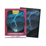 Schutzhüllen für Karten Dragon Shield - Brushed Art Retro Series Lightning Bolt (100 Stk) - Magic The Gathering