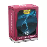 Schutzhüllen für Karten Dragon Shield - Brushed Art Retro Series Lightning Bolt (100 Stk) - Magic The Gathering