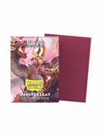 Kartenhüllen Dragon Shield - Dual Sleeves Matte Red Gold (25th Special Edition) (100 Stck)