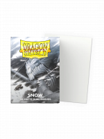 Kartenhüllen Dragon Shield - Dual Sleeves Matte Snow (100 Stück)