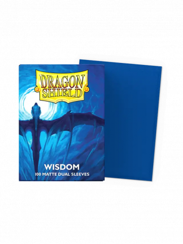 Kartenhüllen Dragon Shield - Dual Sleeves Matte Wisdom (100 Stck)