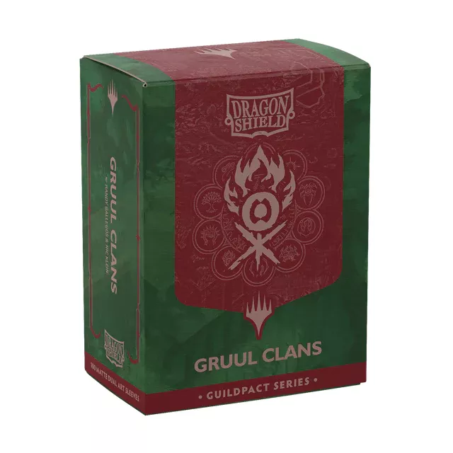 Schutzhüllen für Karten Dragon Shield - Magic: The Gathering: Gruul Clans (100 Stk) - MTG: Ravnica Remastered