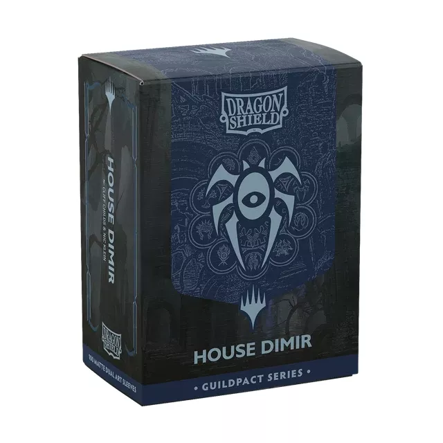 Schutzhüllen für Karten Dragon Shield - Magic: The Gathering: House Dimir (100 Stk) - MTG: Ravnica Remastered