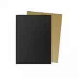 Schutzhüllen für Karten Dragon Shield - Matte Dual Sleeves Black & Gold (100 Stk.)