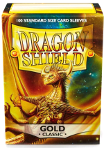 Schutzverpackung für Karten Dragon Shield - Standard Sleeves Classic Gold (100 ks)