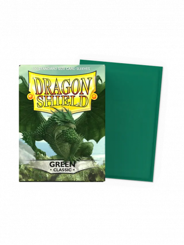 Kartenhüllen Dragon Shield - Standard Sleeves Classic Green (100 Stk.)