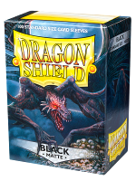 Kartenhüllen Dragon Shield - Standard Sleeves Matte Black (100 Stck)