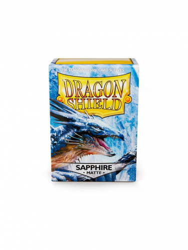 Kartenhüllen Dragon Shield - Standard Sleeves Matte Sapphire (100 Stck)