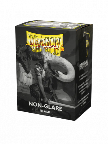 Schutzverpackung für Karten Dragon Shield - Standard Sleeves Non-Glare Matte Black (100 stk)