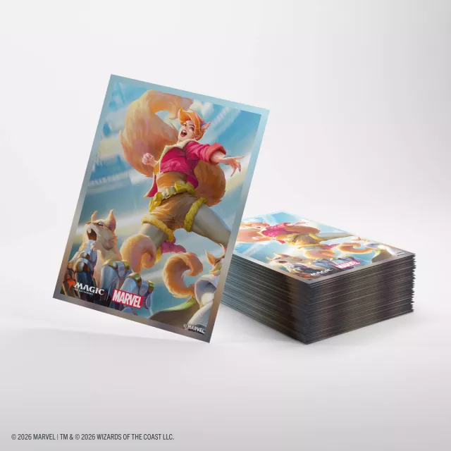 Schutzhüllen für Karten Gamegenic - Marvel Super Heroes - Premium Double Sleeving GoNuts! (105 Stk.) - Magic The Gathering