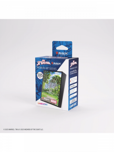 Kartenhüllen Gamegenic - MTG x Marvel's Spider-Man: Premium Art Sleeves Spider-Man Forest (105 Stck)