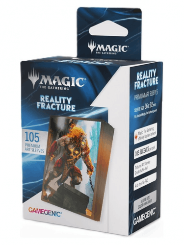 Schutzhüllen für Karten Gamegenic - MTG x Reality Fracture: Premium Art Sleeves Ajani, Path of Vengeance (105 Stk)