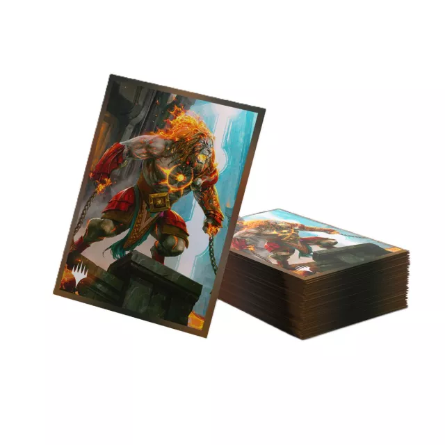 Schutzhüllen für Karten Gamegenic - MTG x Reality Fracture: Premium Art Sleeves Ajani, Path of Vengeance (105 Stk) - MTG: Reality Fracture