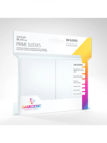 Kartenhüllen Gamegenic - Prime Sleeves White (100 Stück)