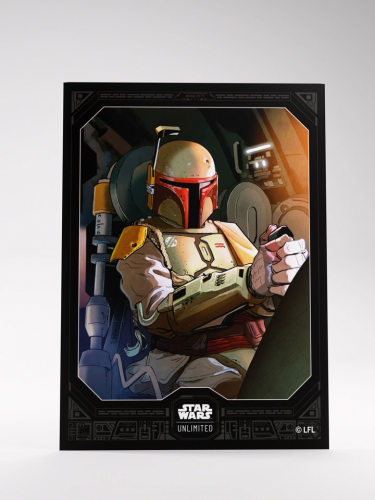 Kartenhüllen Gamegenic - Star Wars: Unlimited Art Sleeves Boba Fett (62 Stck)