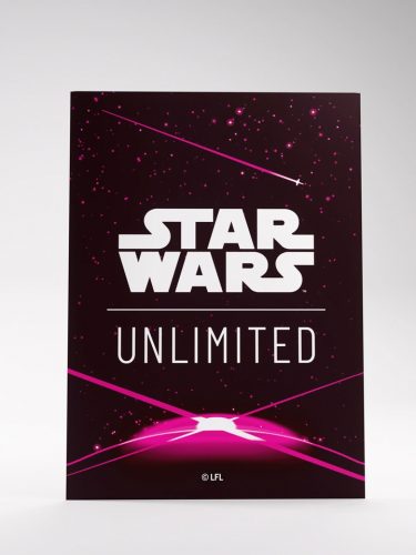 Kartenhüllen Gamegenic - Star Wars: Unlimited Art Sleeves Card Back Magenta (62 Stck)