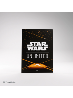 Kartenhüllen Gamegenic - Star Wars: Unlimited Art Sleeves Card Back Orange (62 Stck)