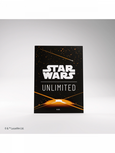Kartenhüllen Gamegenic - Star Wars: Unlimited Art Sleeves Card Back Orange (62 Stck)
