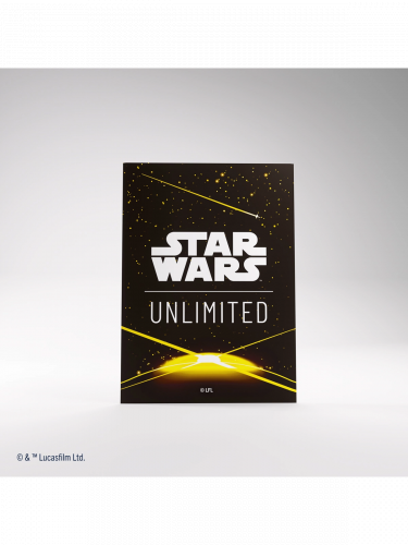 Kartenhüllen Gamegenic - Star Wars: Unlimited Art Sleeves Card Back Yellow (62 Stck)