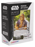 Schutzhüllen für Karten Gamegenic - Star Wars: Unlimited Art Sleeves: Chewbacca (80 Stk)