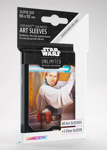 Kartenhüllen Gamegenic - Star Wars: Unlimited Art Sleeves Obi-Wan Kenobi (61 Stck)